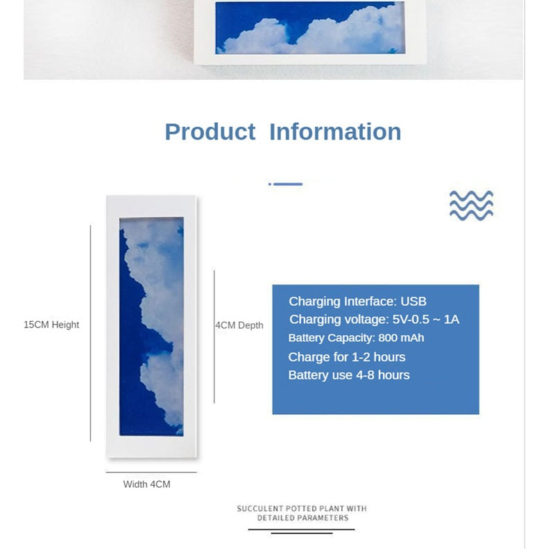 Sky Cloud LED Lamp