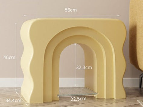 Eccentric Bridge Nightstand