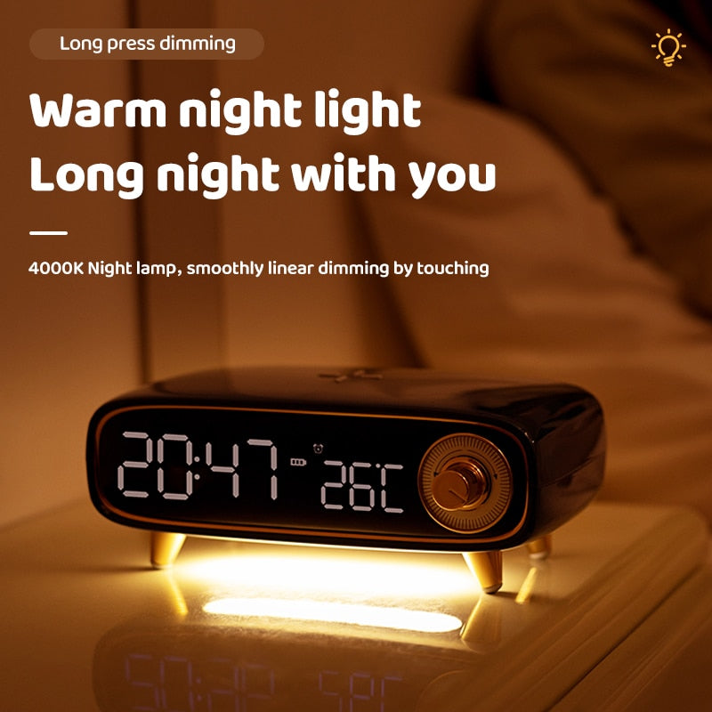 Retro Bluetooth Alarm Clock