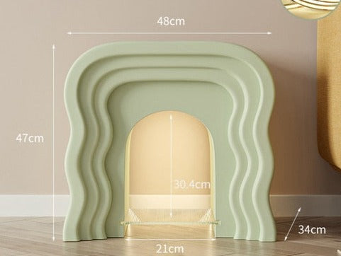 Eccentric Bridge Nightstand