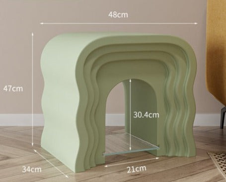 Eccentric Bridge Nightstand