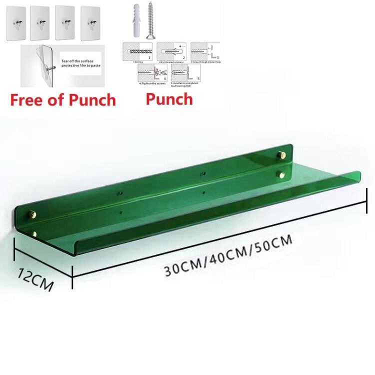 Acrylic Floating Shelves