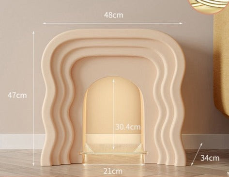 Eccentric Bridge Nightstand