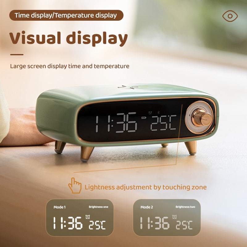 Retro Bluetooth Alarm Clock