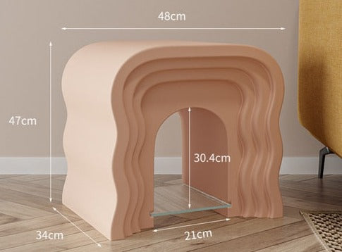 Eccentric Bridge Nightstand