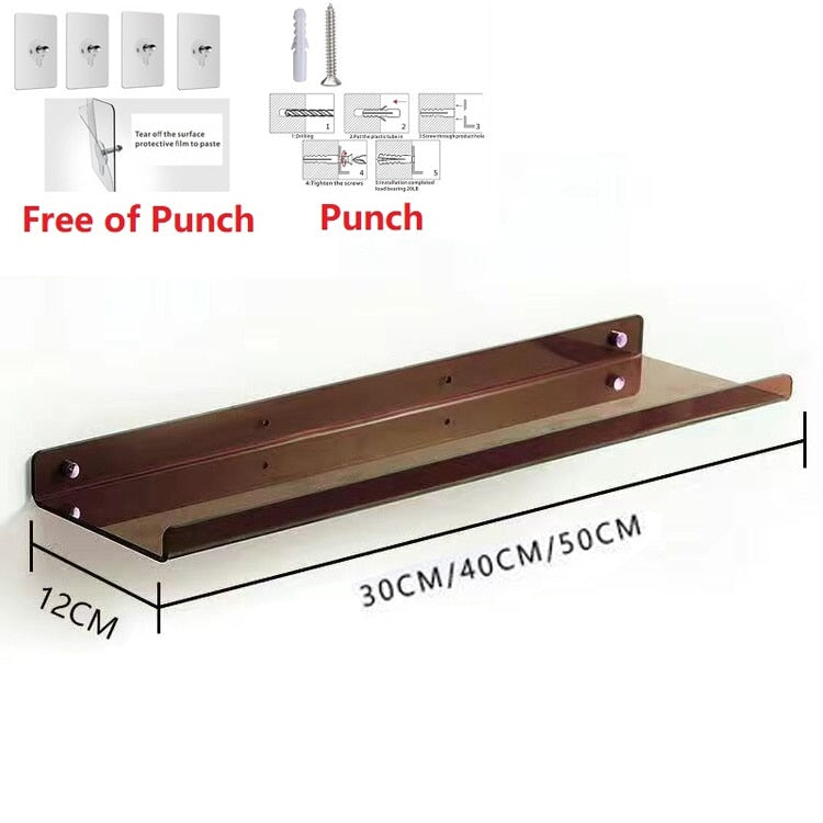 Acrylic Floating Shelves