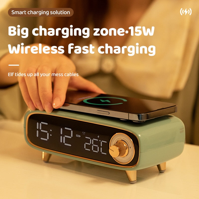 Retro Bluetooth Alarm Clock